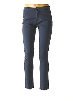 Pantalon slim bleu IMPAQT pour femme
