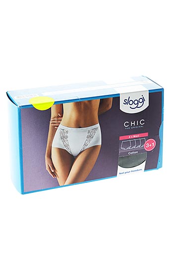Sloggi Shortys Boxers Femme De Couleur Noir En Destockage 1641883 Noir00 Modz