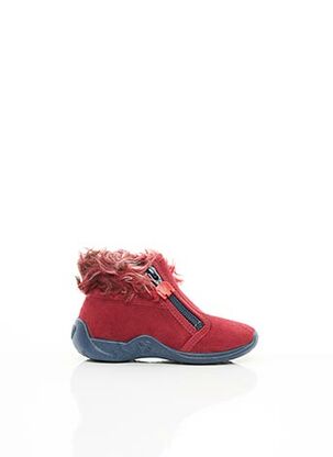 Bottines/Boots rouge ELEFANTEN pour fille