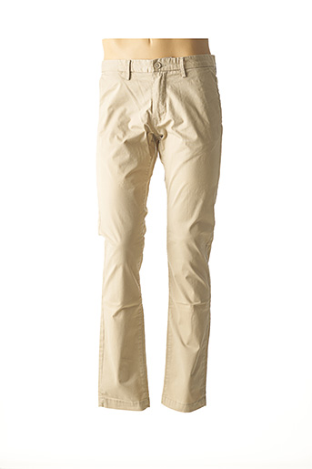 Pantalon casual beige TEDDY SMITH pour homme