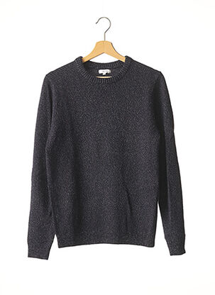 Pull col rond bleu REISS pour homme