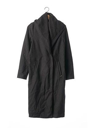 Manteau long gris I.CODE (By IKKS) pour femme