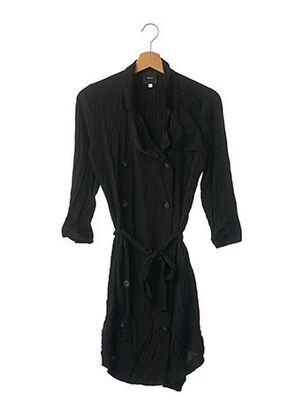 Robe mi-longue noir IDANO pour femme