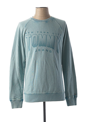 Sweat-shirt bleu TOMMY HILFIGER pour homme