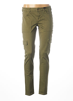 Pantalon casual vert SCOTCH & SODA pour femme