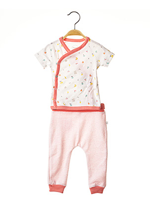 Pyjama rose ABSORBA pour fille