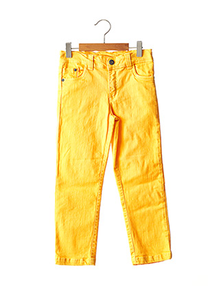 Jeans coupe slim jaune TUC TUC pour enfant