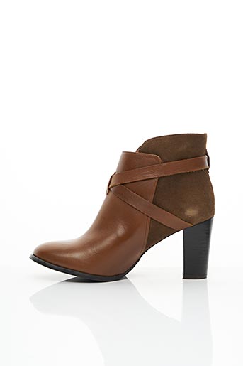 bottines marron jonak