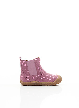 Bottines/Boots rose BISGAARD pour fille
