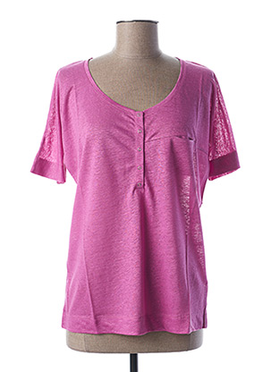 T-shirt rose TEENFLO pour femme
