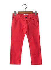 Pantalon casual rouge MARESE pour fille seconde vue