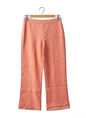 Pantalon large orange GIORGIO pour femme