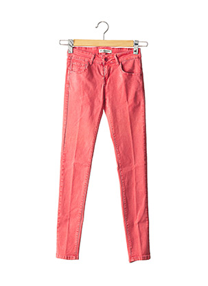 Pantalon casual rouge CC FASHION pour femme