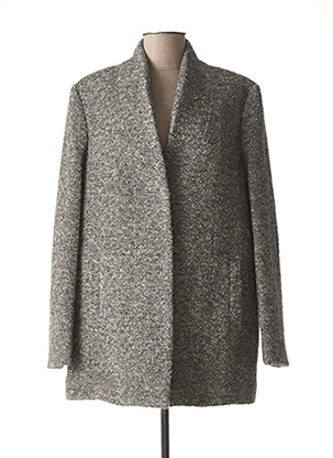 Manteau court gris ZAPA pour femme