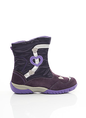Bottines/Boots violet SUPER FIT pour fille