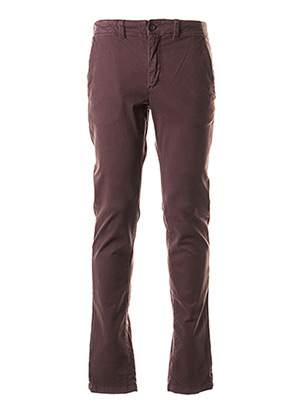 Pantalon casual violet CAMBRIDGE pour homme