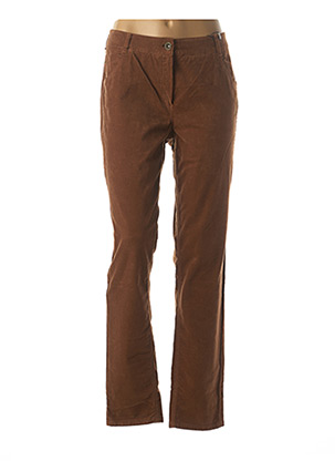 Pantalon casual marron ATELIER GARDEUR pour femme