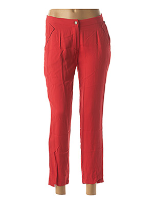 Pantalon 7/8 rouge MADO ET LES AUTRES pour femme