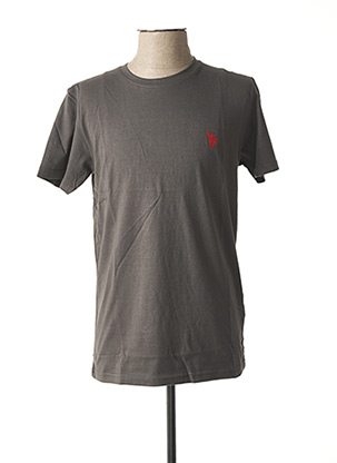 T-shirt manches courtes gris U.S. POLO ASSN pour homme
