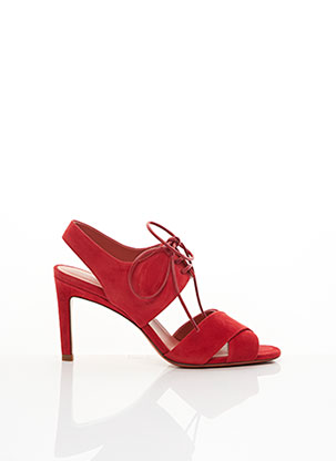 Sandales/Nu pieds rouge SANTONI pour femme