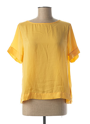 T-shirt jaune ICHI pour femme