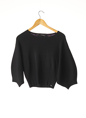 Pull Femme Cop Copine - Modèle 'Conviction' - Laine Mélangée Acrylique - Noir - Taille M - Occasion Très Bon état