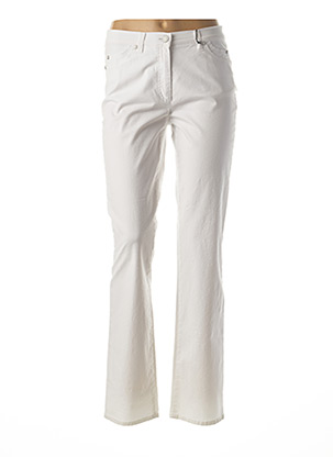 Pantalon droit blanc GERRY WEBER pour femme