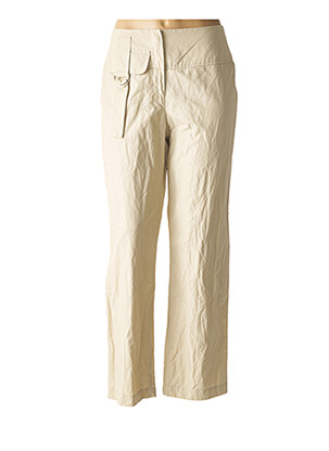 Pantalon casual beige AIRFIELD pour femme