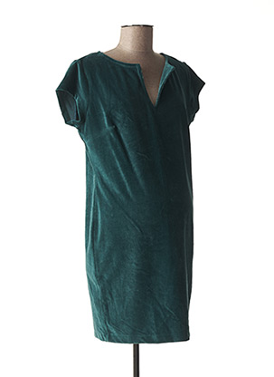 Robe maternité vert FRAGILE pour femme