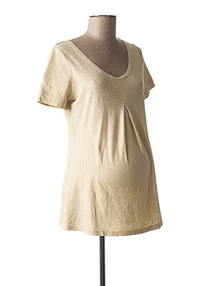 T-shirt / Top maternité beige MENONOVE pour femme