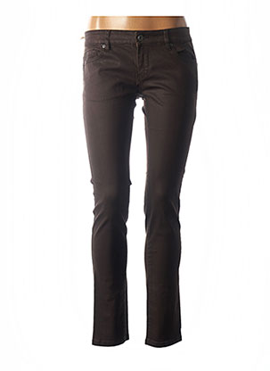 Pantalon casual marron COUTURIST pour femme
