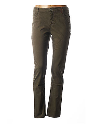 Pantalon slim vert COUTURIST pour femme