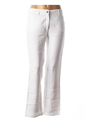 Pantalon droit blanc COUTURIST pour femme