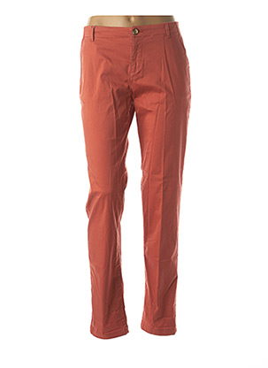 Pantalon chino orange NICE THINGS pour femme