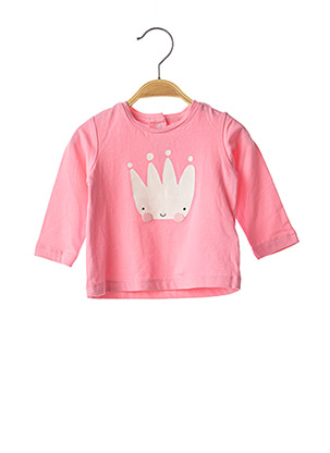 T-shirt manches longues rose CHICCO pour fille