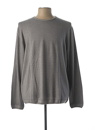 Pull gris MAISON WOOLIES pour homme