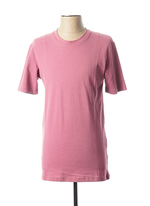 T-shirt rose MINIMUM pour homme