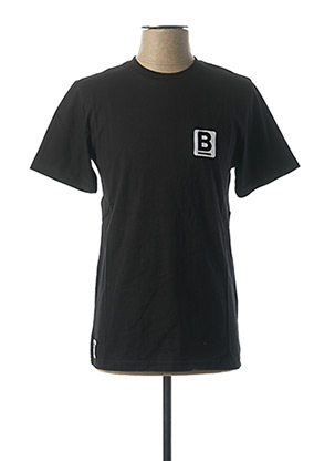 T-shirt manches courtes noir BRAZ pour homme