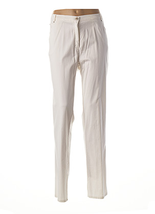Pantalon slim blanc MERI & ESCA pour femme