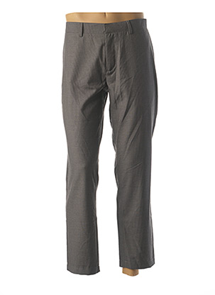 Pantalon droit gris WEMOTO pour homme