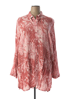 Robe courte rose CISO pour femme