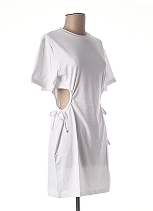 Robe mi-longue blanc VERA & LUCY pour femme