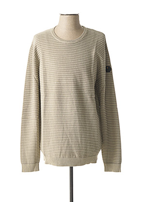 Pull beige NO EXCESS pour homme