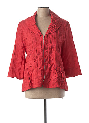 Veste casual rouge LEBEK pour femme