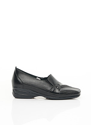 Chaussures de confort noir SOUPLESSE pour femme