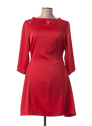 Robe courte rouge MULTIPLES pour femme