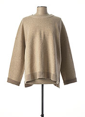 Pull col rond beige WEEKEND MAXMARA pour femme seconde vue