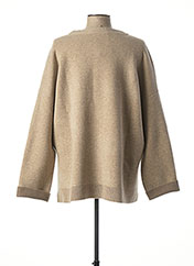 Pull col rond beige WEEKEND MAXMARA pour femme seconde vue
