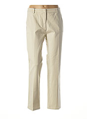 Pantalon casual beige WEEKEND MAXMARA pour femme seconde vue
