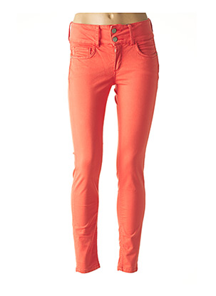 Pantalon slim orange TIFFOSI pour femme
